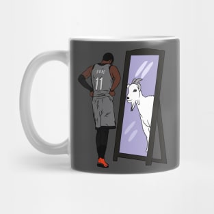 Kyrie Irving Mirror GOAT Mug